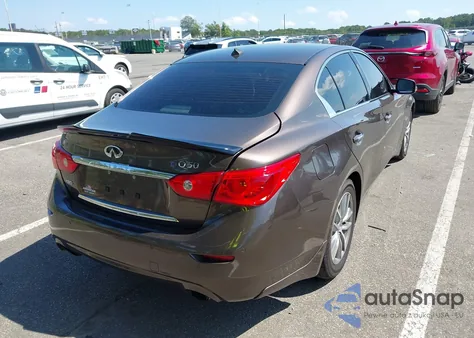 2017 Infiniti Q50 3.0T Premium z USA, uszkodzony, nr VIN JN1EV7AR8HM838880